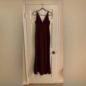 Lulu’s- Melora Plum Purple Sleeveless Maxi
Dress- Medium